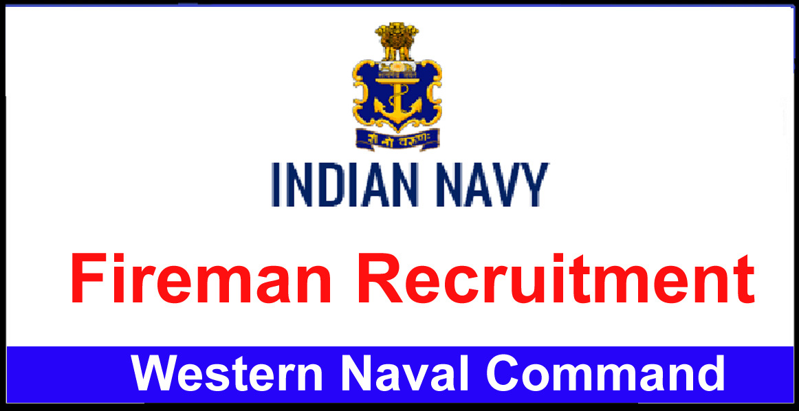 Indian Navy Fireman Recruitment 2023