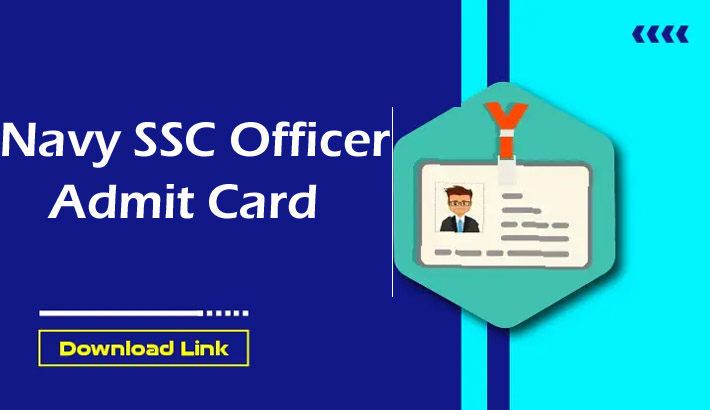 Navy SSC Officer Admit Card 2024