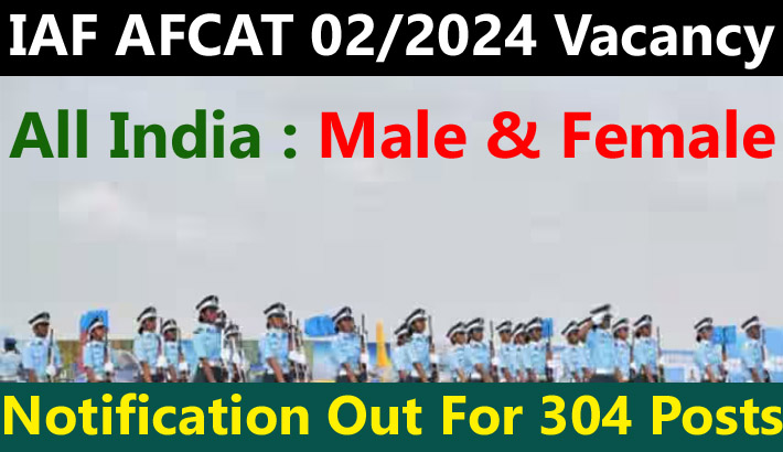 Air Force AFCAT 2 Recruitment 2024